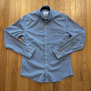 Slim Gray Pinstripe Button Down - Goodfellow & Co.